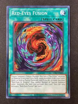 Yu-Gi-Oh TCG Legendary Decks II #LDK2-ENJ24 Red-Eyes Fusion Common LP - Image 1