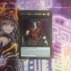 1X DANTE, TRAVELER OF THE BURNING ABYSS PGL3-EN077 GOLD 1ST NEAR MINT YUGIOH - Image 1
