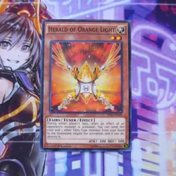 1X HERALD OF ORANGE LIGHT BP03-EN050 COMMON 1ST YUGIOH - Image 3
