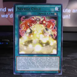 1X NEKROZ CYCLE - SECE-EN060 - RARE 1ST NEAR MINT - YUGIOH - Image 1