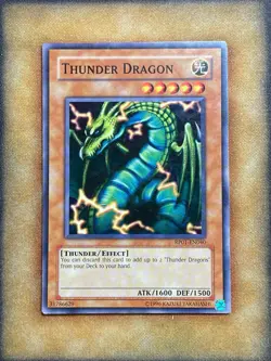 Yugioh Thunder Dragon RP01-EN040 Common Original Print LP - Image 1