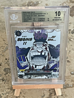 My Era...Begins!! (Alternate Art) OP09-096 PRB2 Manga Event - BGS 10 - One Piece - Image 1