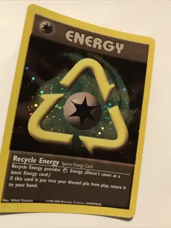 Recycle Energy - WOTC League Promo Pokemon - Holo Card - Image 2