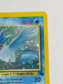 ** Pokemon TCG Articuno 2/62 Unlimited Fossil Holo Card - Image 3
