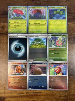 Lot of 9 Pokemon Holo Cards Mega Phantasmal Flames/Ascended Heros – Bundle Mint - Image 1