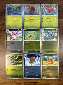 Lot of 9 Pokemon Holo Cards Mega Phantasmal Flames/Ascended Heros – Bundle Mint - Image 1