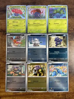 Lot of 9 Pokemon Holo Cards Mega Phantasmal Flames/Ascended Heros – Bundle Mint - Image 1