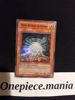 Yu-Gi-Oh! Legendary White Stone DPKB-FR022 1st Super Rare - Image 1