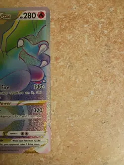 Pokemon Charizard VSTAR #174/172 Rainbow Secret Rare card, Brilliant Stars Set - Image 5