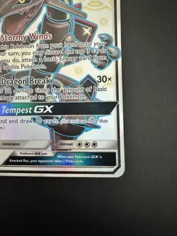 Shiny Rayquaza GX 177a/168 Pokemon TCG Hidden Fates Full Art Holo Foil Card LP - Image 5