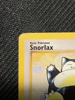 Pokemon TCG Snorlax Base Set 2 30/130 Unlimited Rare Vintage 2000 WOTC Card - Image 2