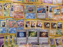 125+ Vintage WOTC Pokemon Cards Mixed Vintage Sets Bulk Lot NM HP 1st Ed Fossil - Image 2