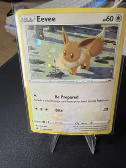Eevee SWSH190 Holo Promo Pokemon Card NM Eeveelution Starter - Image 3