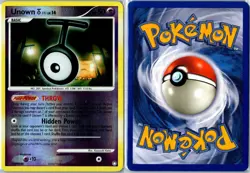 Pokemon Card - Unown [T] 67/123 Mysterious Treasures Uncommon Reverse Holo LP - Image 3