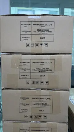 Mapniverse SOLO LEVELING COLLECT CARD VOL1,2,3 CASE SET - Image 2