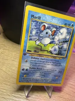 Marill 66/111 1st Edition Neo Genesis Vintage Pokemon Card LP WOTC - Image 2