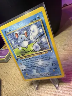 Marill 66/111 1st Edition Neo Genesis Vintage Pokemon Card LP WOTC - Image 3