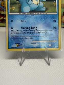 Totodile 8/12 LP Lightly Played POP Series 5 Pokemon Card 2007 Starter - Image 4