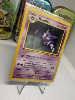 Haunter 29/102 LP Lightly Played Base Set Unlimited Pokemon Card 1999 Vintage - Image 2