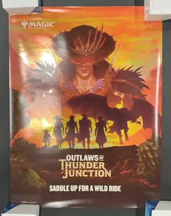 Outlaws of Thunder Junction Magic the Gathering Foil Poster - Image 1