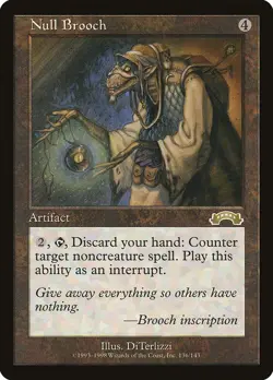 Null Brooch Exodus 136 MP pokemon card - Image 1
