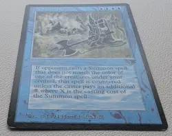 MTG Invoke “Prejudice” Legends English Rare Vintage - Image 3