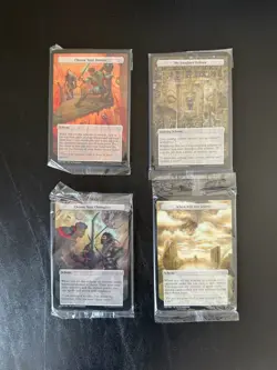 Archenemy 4 Pack Complete Set Magic the Gathering Duskmourn: House of Horror - Image 1