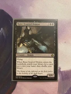 Rune-Scarred Demon - Iconic Masters - MTG - NM - Image 1