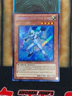 Yugioh Elemental HERO Neos Alius RYMP-EN010 Secret Rare MP - Image 1