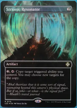 Strionic Resonator (Borderless) FOIL Lost Caverns Ixalan Commander NM (515013) - Image 1