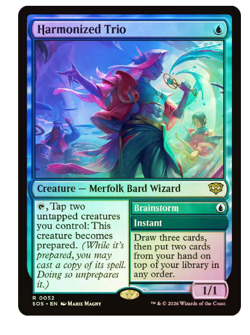 Harmonized Trio - Foil Secrets of Strixhaven MTG - Image 1