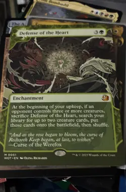 Defense of the Heart Wilds of Eldraine: Enchanting Tales Mythic rare !! - Image 1