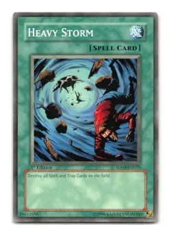 Heavy Storm - SD09-EN025 1st Edition - YuGiOh-LP - Image 1