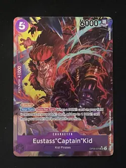 Eustass “Captain” Kid OP05-074 Alt Art One Piece Awakening Of The New Era Fresh - Image 1