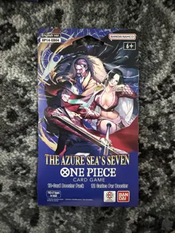 One piece Tcg Op14-EB04 The Azure Sea’s Seven Lot Of 15 Sleeved Booster Packs - Image 2