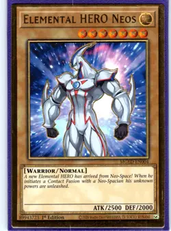 Elemental HERO Neos Premium Gold Rare 1st Edition MGED-EN004 LP - Image 1