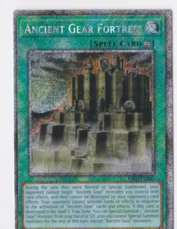 Yugioh! Geartown - RA03-EN203 - Platinum Secret Rare - 1st Edition Near Mint, En - Image 1