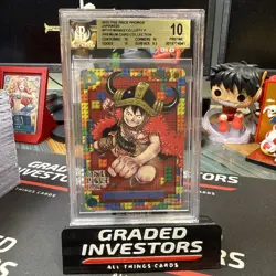One Piece CCG Monkey.D.Luffy Premium Card Coll. Promo P-110 BGS 10 Pristine - Image 1