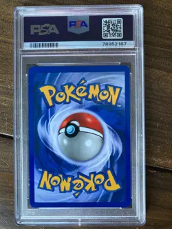 Houndoom 8/64 Neo Revelation Double Holo Error SWIRL PSA 5 Vitnage Pokemon Card - Image 2