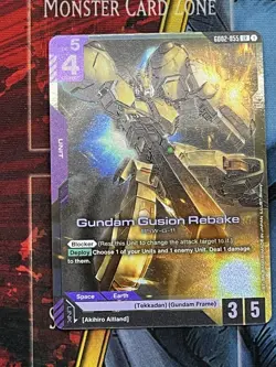 Gundam Gusion Rebake GD02-055 LR - Gundam TCG Card Game - Image 1