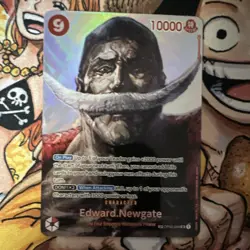 One Piece Edward.Newgate OP02-004 Character Card 10000 Power CCG English - Image 1