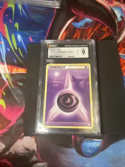 Pokemon TCG Psychic Energy HeartGold SoulSilver Card 119/123 CGC Mint 9 - Image 2