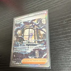 Pokemon Grusha 268/193 Sv02 Paldea Evolved SIR Full Art Holo Trainer Card - Image 2