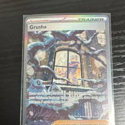 Pokemon Grusha 268/193 Sv02 Paldea Evolved SIR Full Art Holo Trainer Card - Image 5