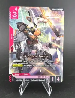 Gundam Kyrios (GD04-034) [LR Foil] (NM) - Gundam Card Game - Phantom Aria (ENG) - Image 1