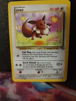 Pokemon Eevee TCG Jungle Card 51/64 - Image 1