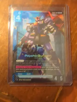 Gundam Card Game TCG Psycho Gundam Dual Impact GD02-001 LR A02 - Image 2