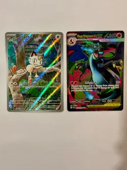 POKEMON English Lot Phantasmal Flames 8 Cards Charizard Meowth etc PSA Plays - Image 2