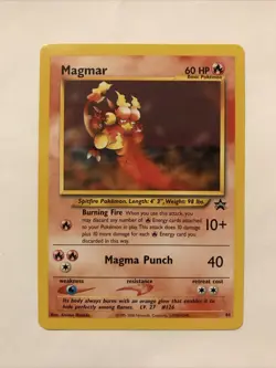 Magmar #44 - Black Star Promo - WoTC Pokemon Card - Image 1