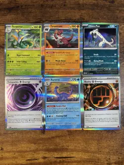 Lot of 6 Pokemon Holo Cards Mega Phantasmal Flames/Ascended Heros – Bundle Mint - Image 1